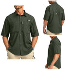 Camisa Manga Curta Masculina UPF 50+ Montevie