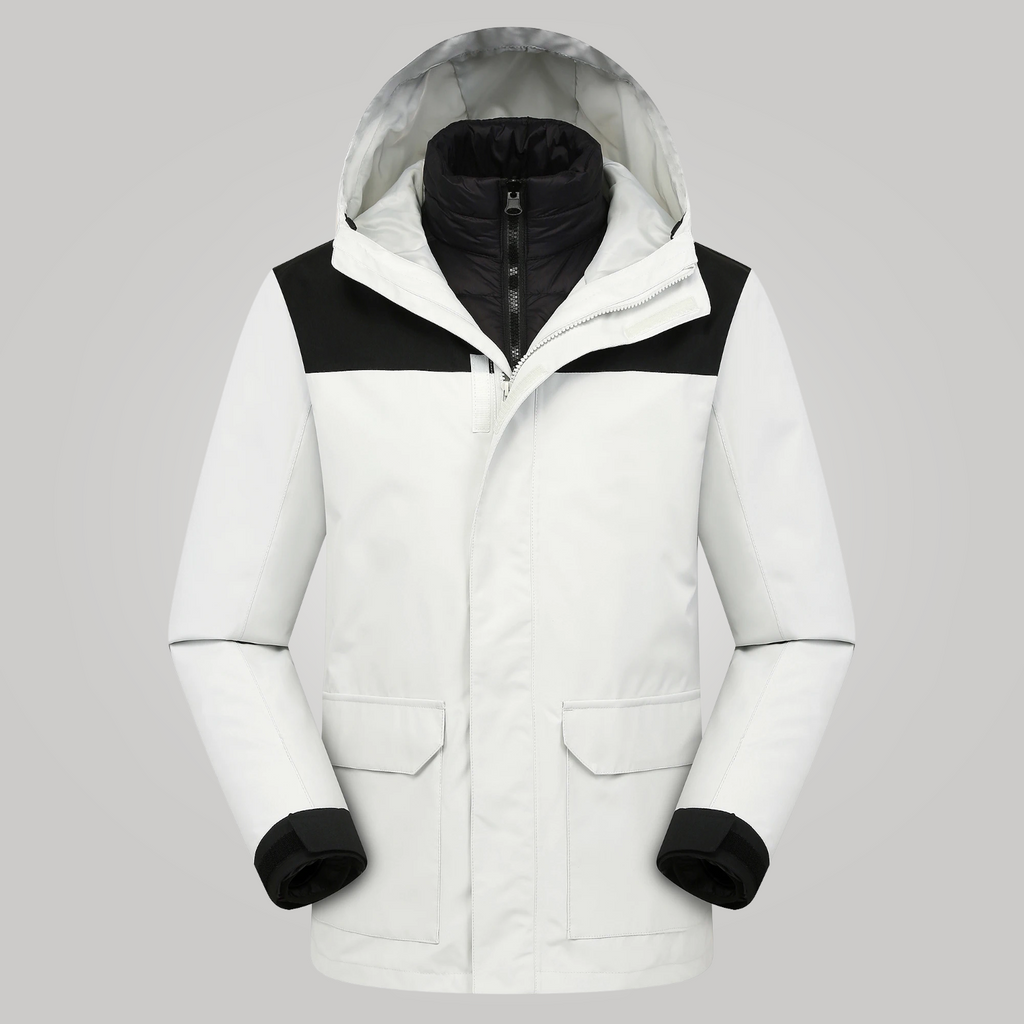 Jaqueta 3 em 1 Masculina Impermeável Puffer Lost Montevie