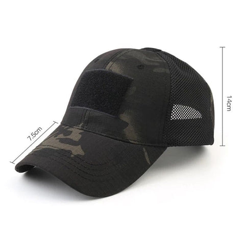 Boné Militar Velcro para Patch Montevie