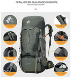 Mochila Cargueira Trekking All Montevie 75L
