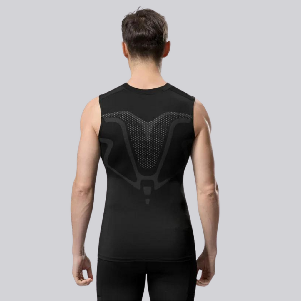 Camiseta de Compressão sem Manga Gym