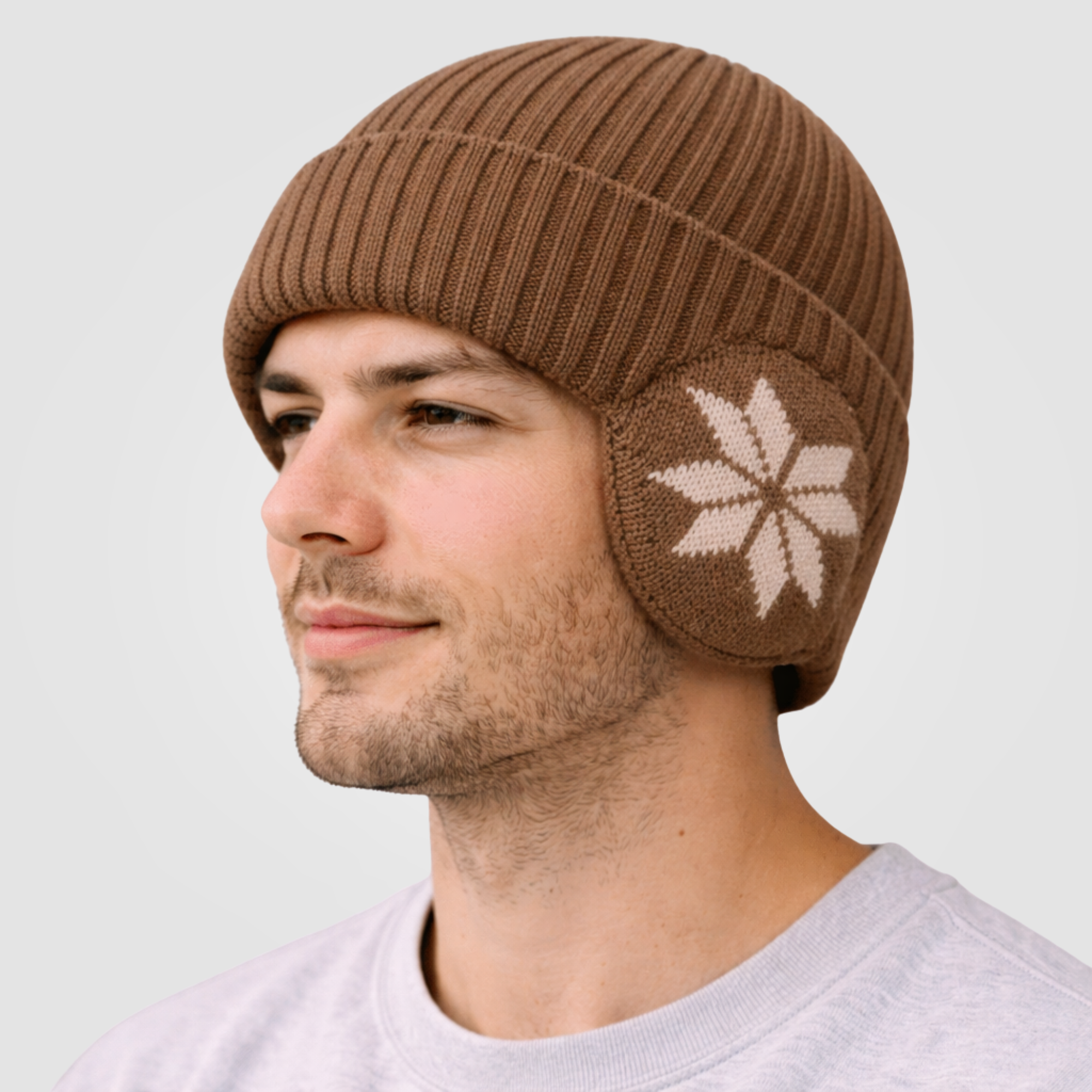 Touca Térmica Masculina Beanie com Proteção para Orelhas Montevie