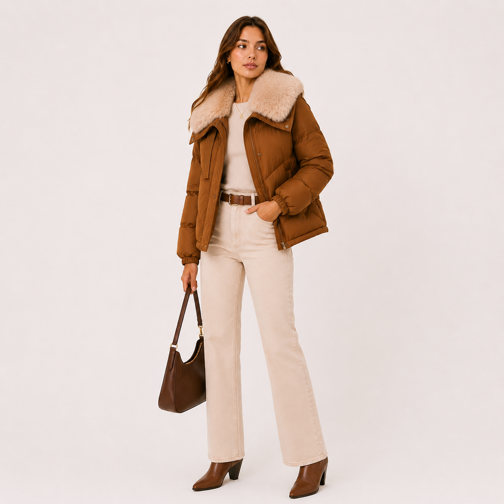 Jaqueta Feminina Puffer Down Montevie