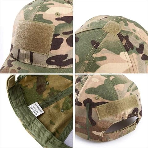 Boné Tactical Velcro Patch Montevie