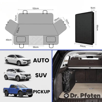 PfotenSchutz™ - Stabiler Autositzbezug