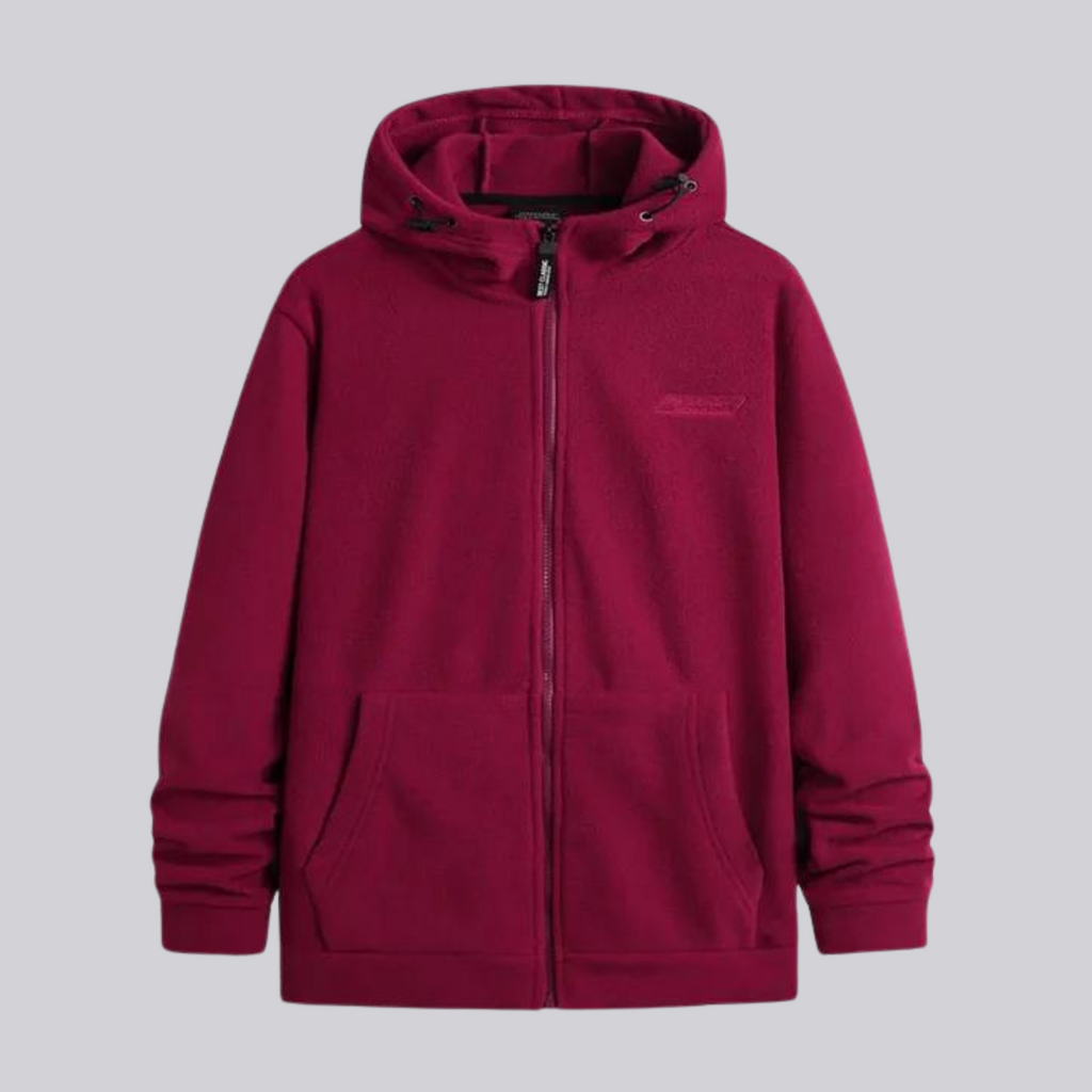 Jaqueta Fleece Lã Confort com Zíper Montevie