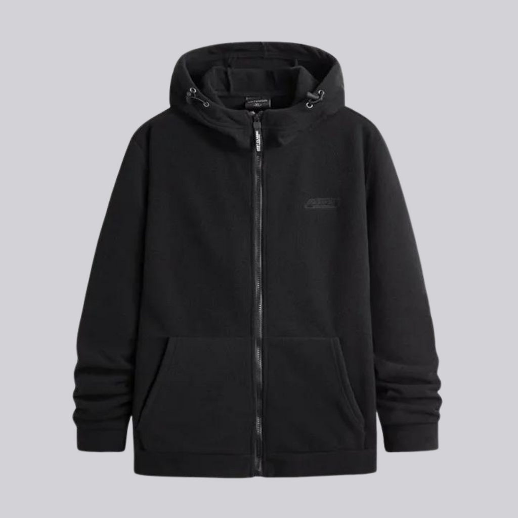 Jaqueta Fleece Lã Confort com Zíper Montevie