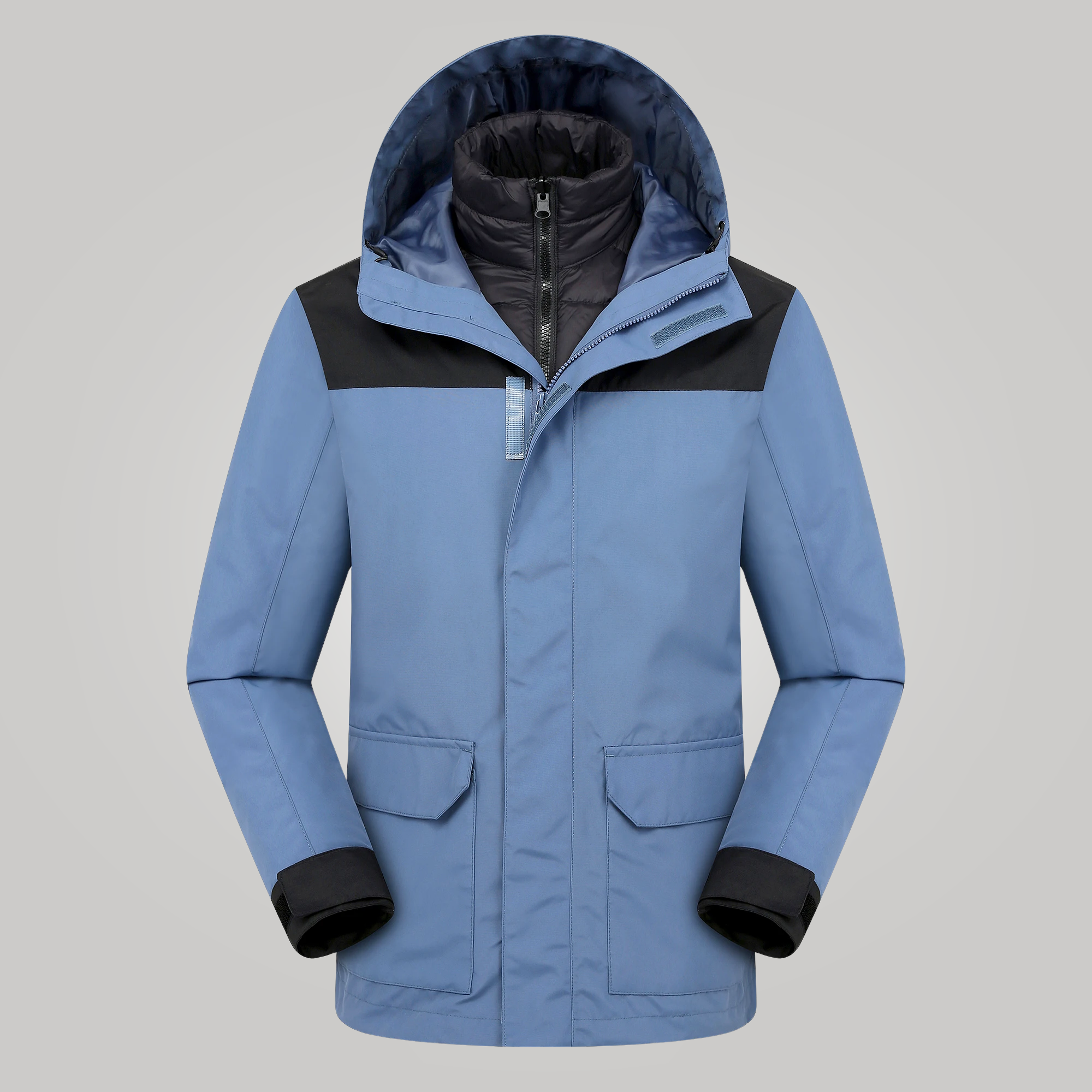 Jaqueta 3 em 1 Masculina Impermeável Puffer Lost Montevie
