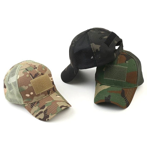 Boné Militar Velcro para Patch Montevie
