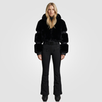 Macacão Feminino Ski Noir Impermeável Térmico Premium Montevie