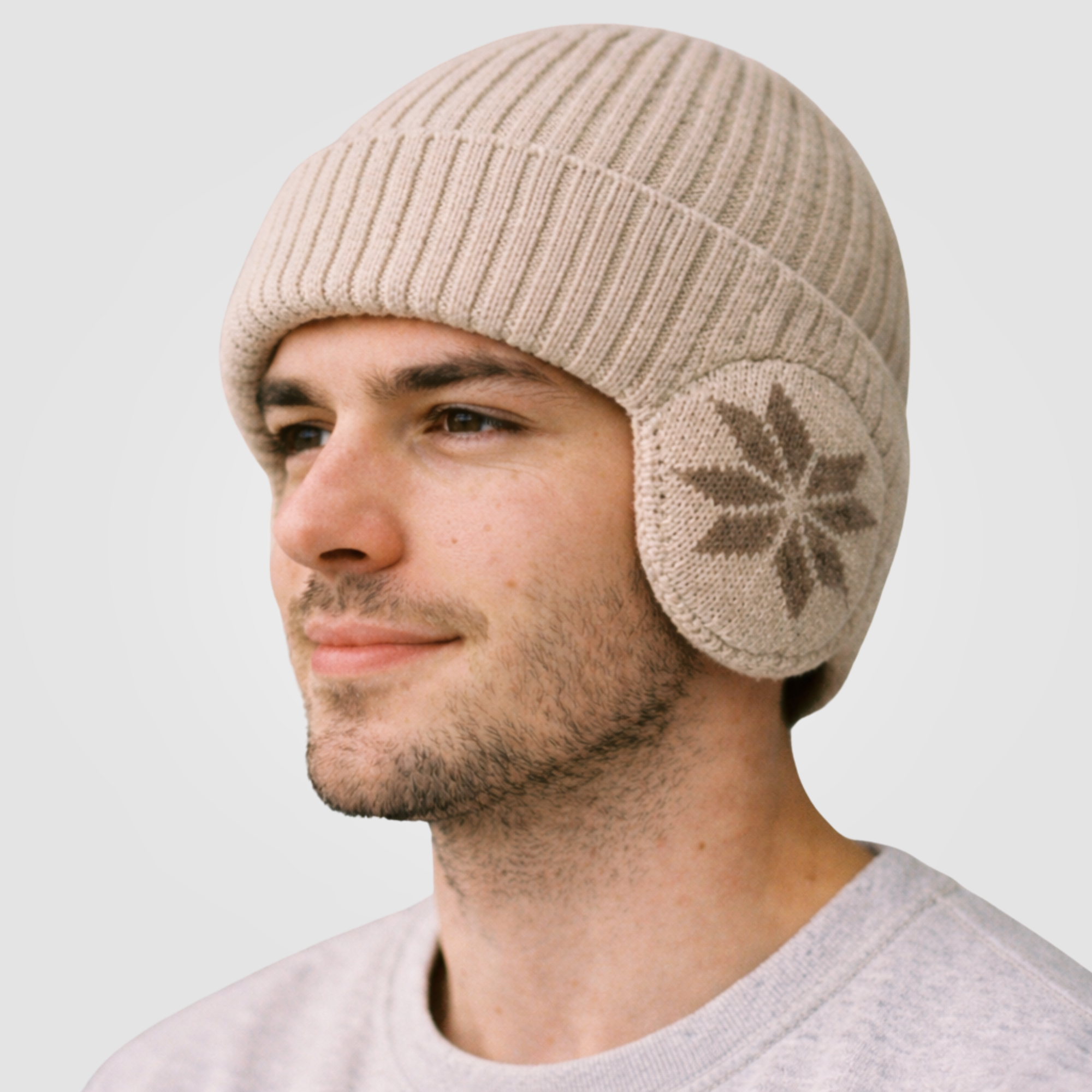 Touca Térmica Masculina Beanie com Proteção para Orelhas Montevie