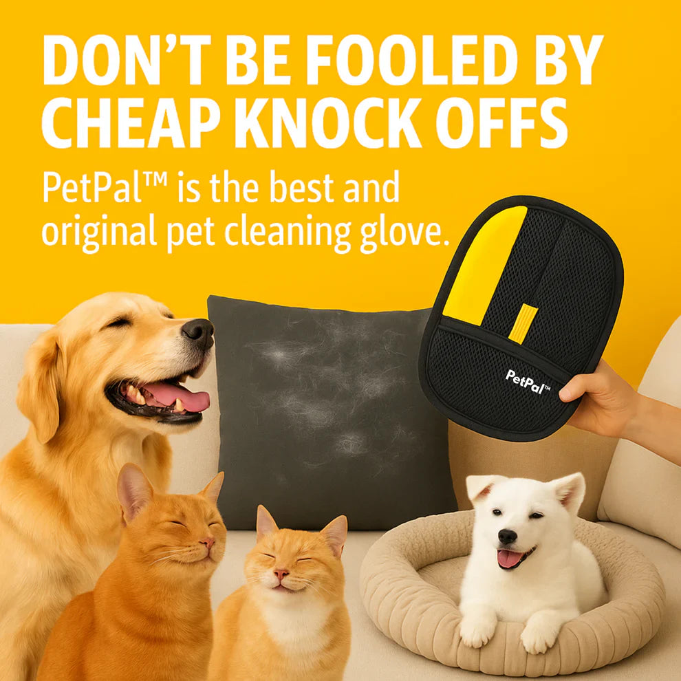 PetPal™ – Gentle & Effective Grooming Glove for Pets