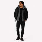 Jaqueta 2 em 1 Masculina Impermeável Fleece Winter Montevie