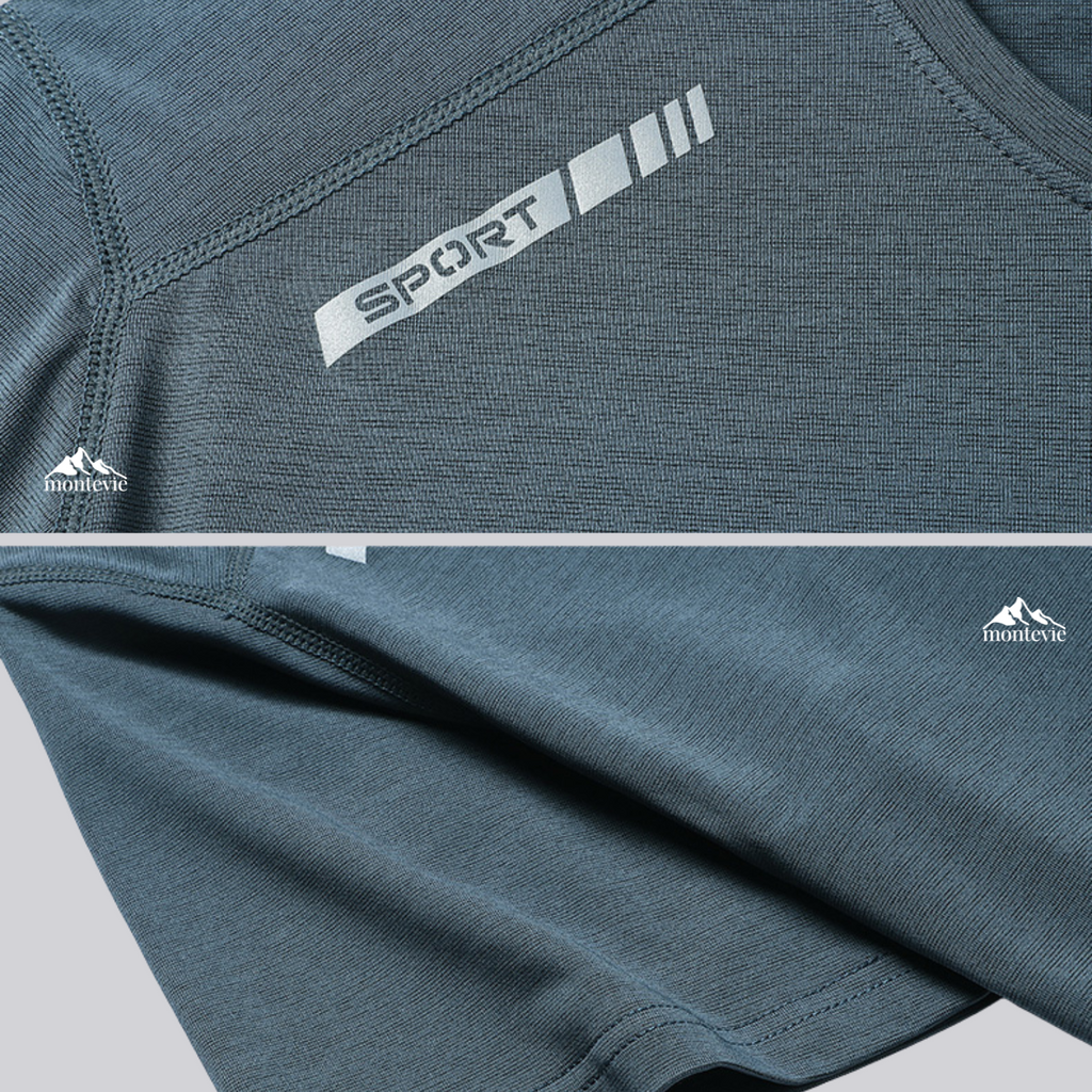 Camiseta Masculina Sport Trainning Dry Fit Montevie