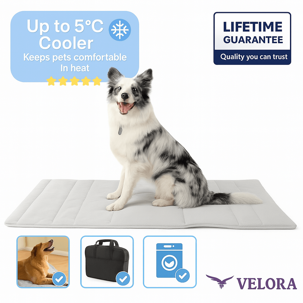 OnVelora Pet Cooling Mat Pro — Self-Cooling Dog Mat