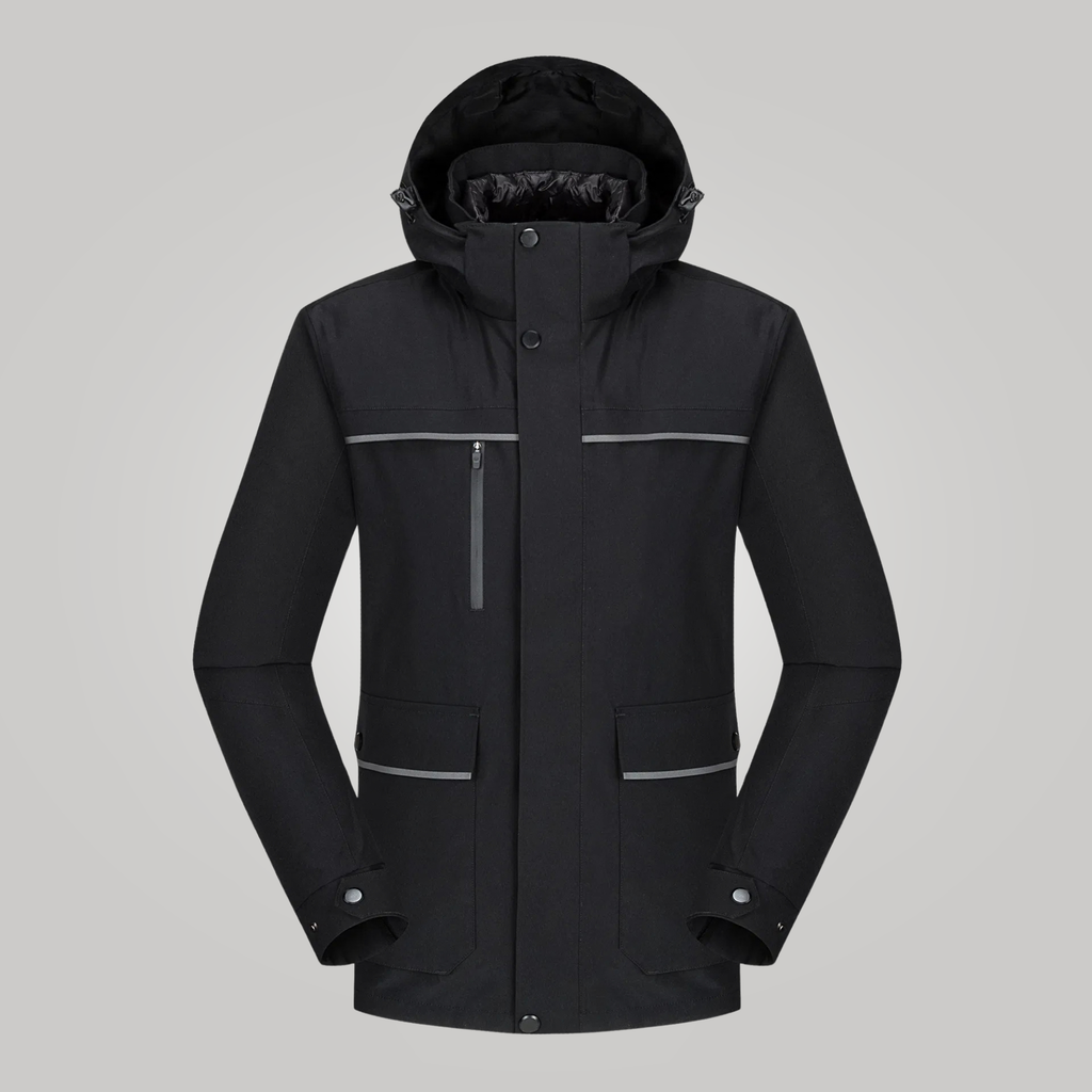 Jaqueta 3 em 1 Masculina Impermeável Puffer Tech Montevie