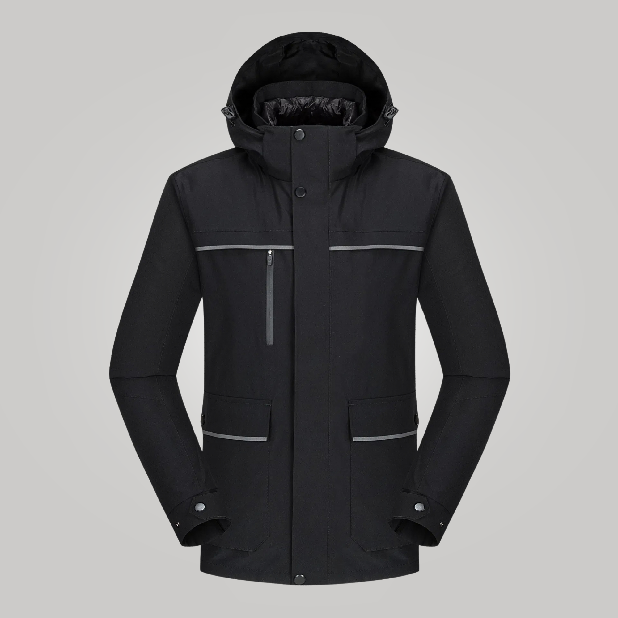 Jaqueta 3 em 1 Masculina Impermeável Puffer Tech Montevie