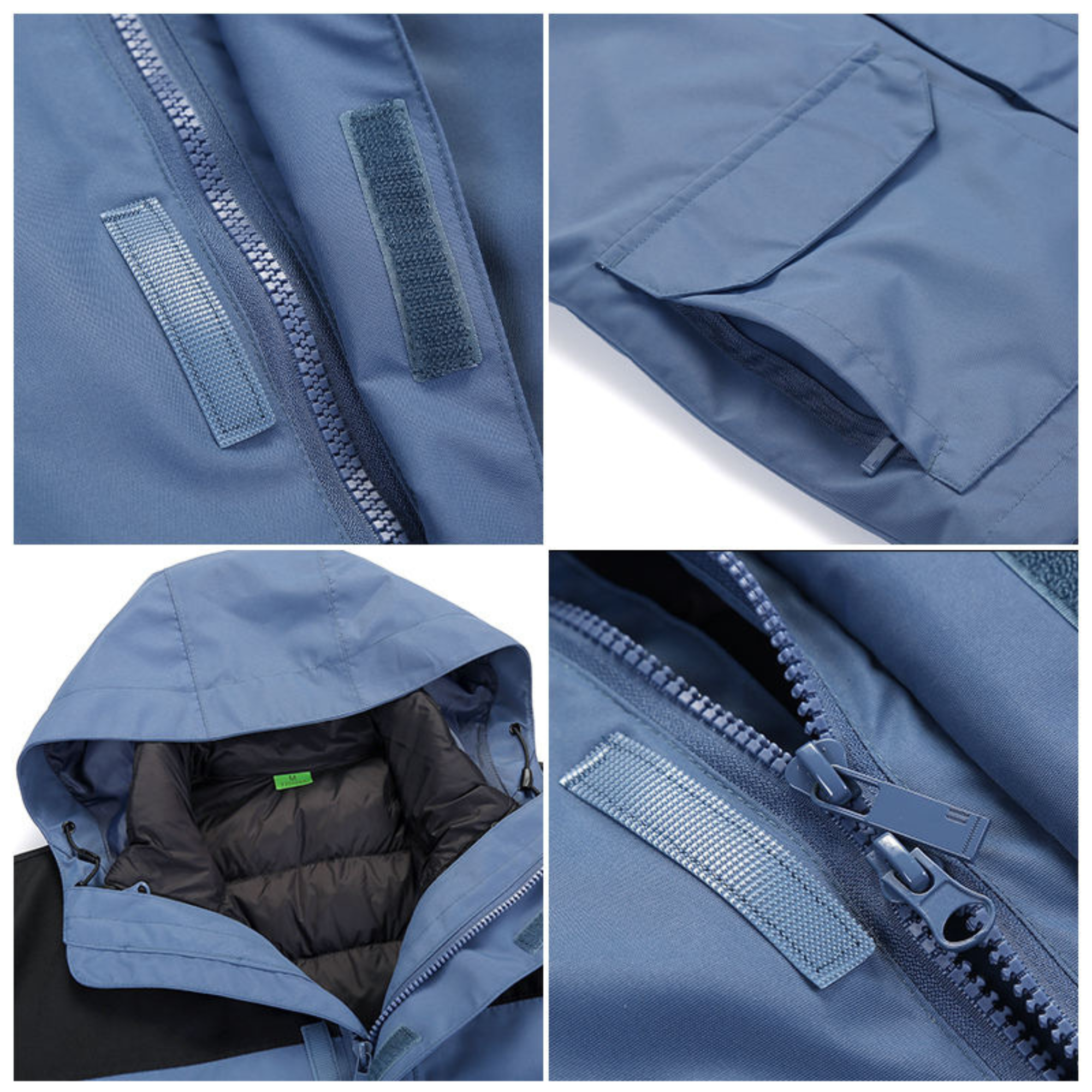 Jaqueta 3 em 1 Masculina Impermeável Puffer Lost Montevie