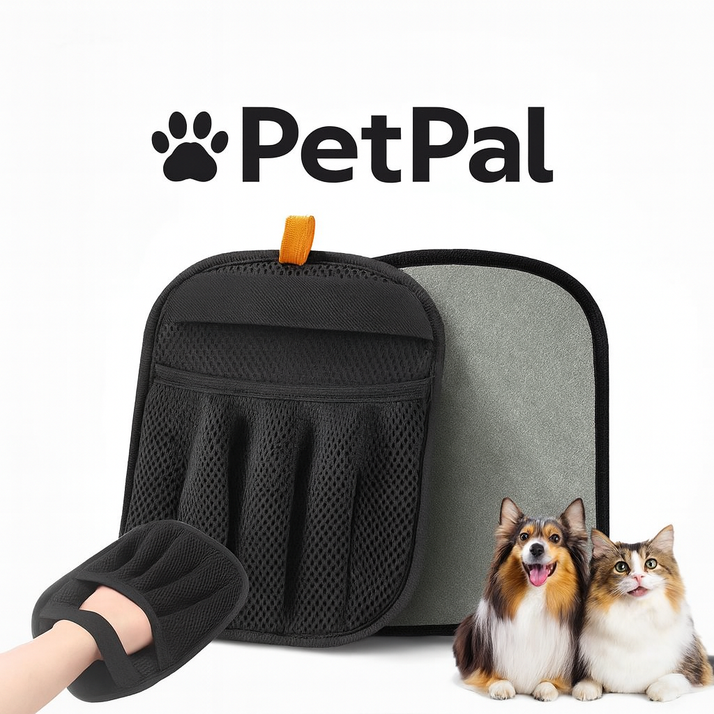 PetPal™ – Gentle & Effective Grooming Glove for Pets