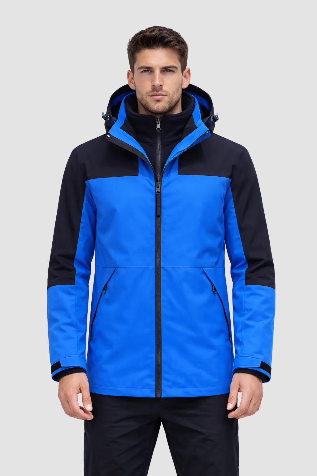 Jaqueta 3 em 1 Masculina Impermeável fleece Snow Montevie