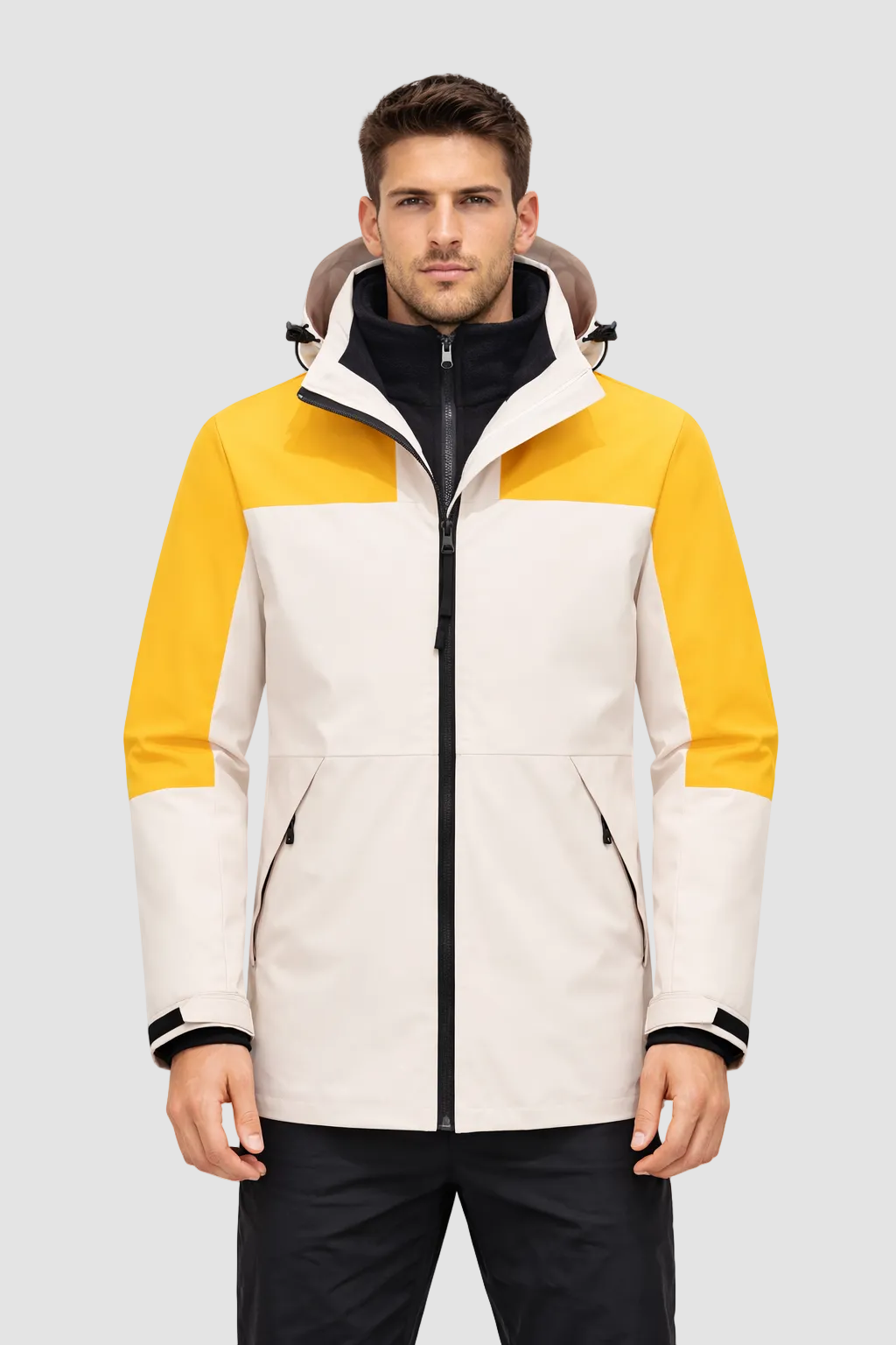 Jaqueta 3 em 1 Masculina Impermeável fleece Snow Montevie