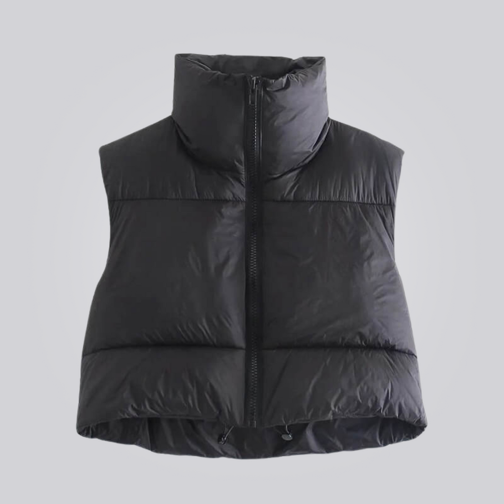 Colete Curto Puffer Feminino Montevie