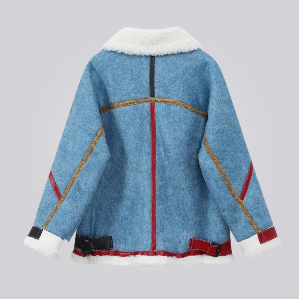 Jaqueta Feminina Bomber Lã de Cordeiro Montevie