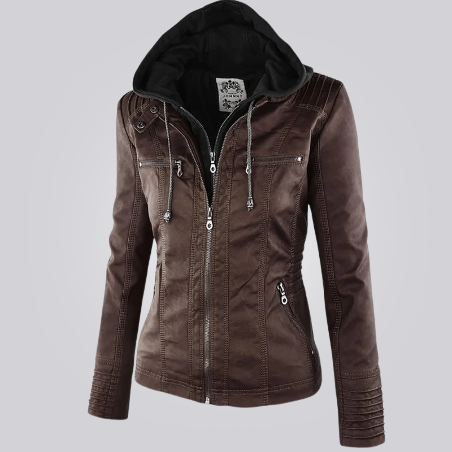 Jaqueta Feminina com Capuz Montevie