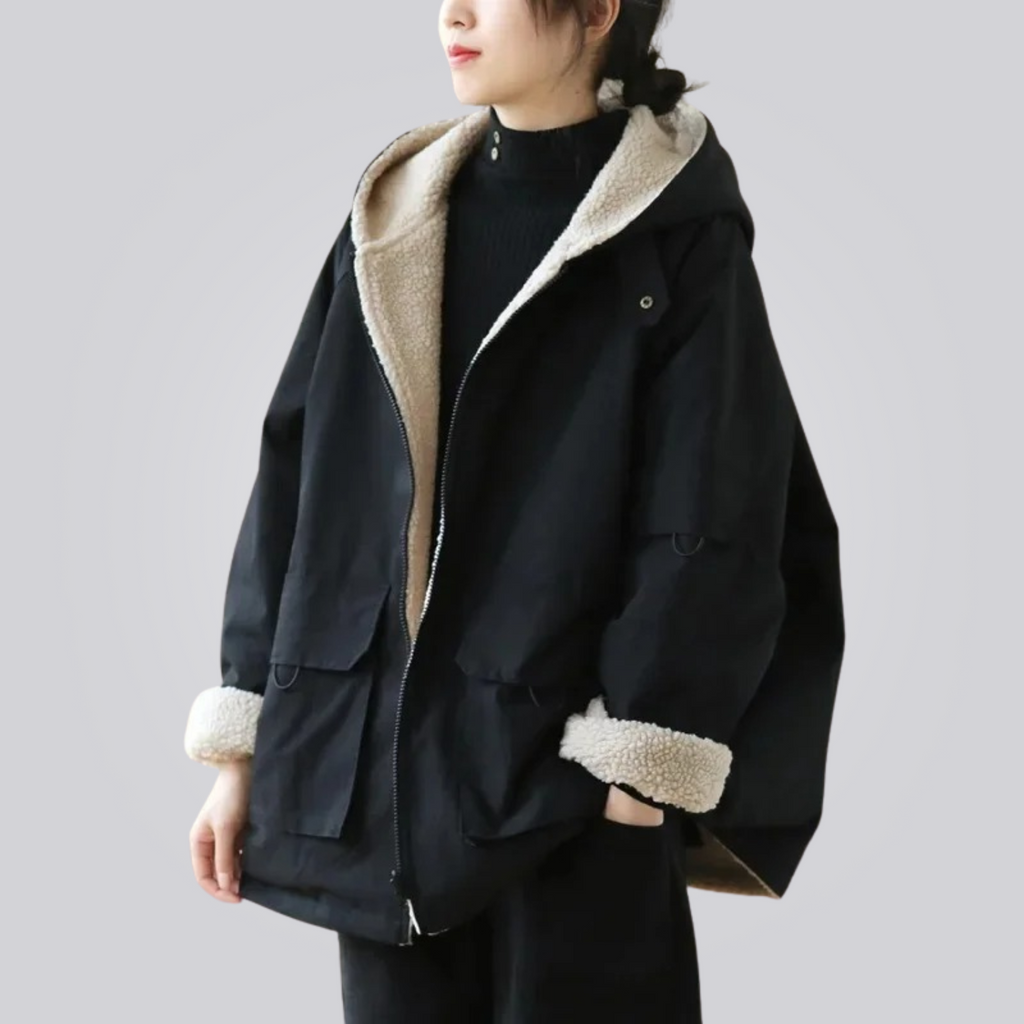 Jaqueta Parka Feminina Forrada