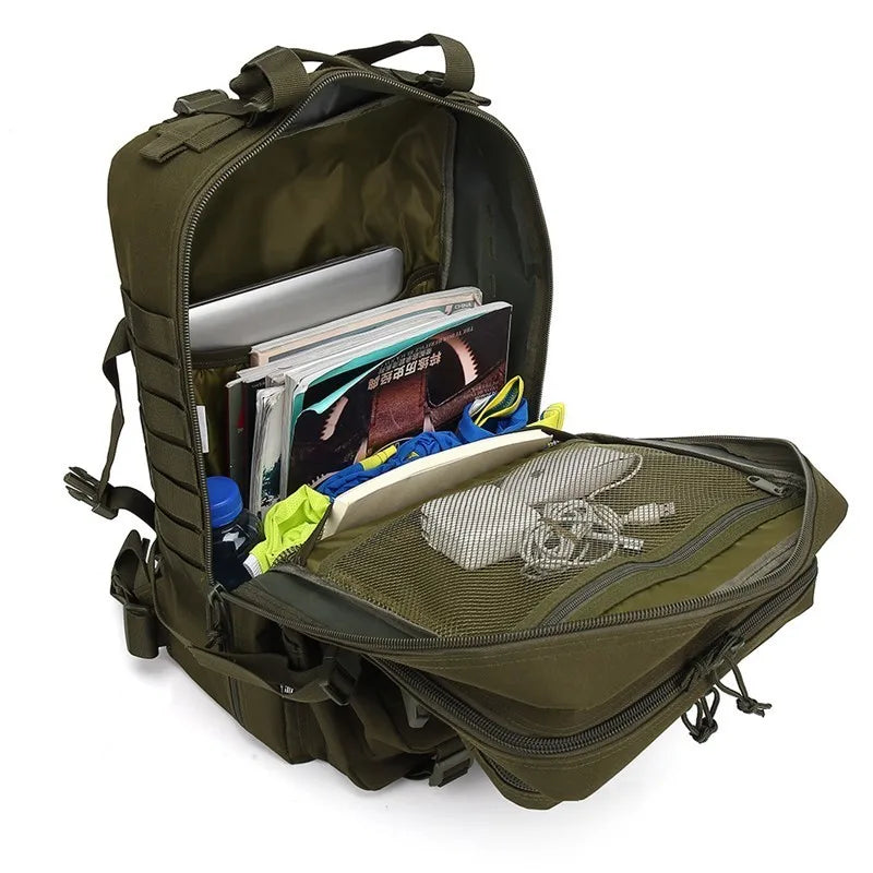 Mochila Tática Militar Montevie Verde 50L
