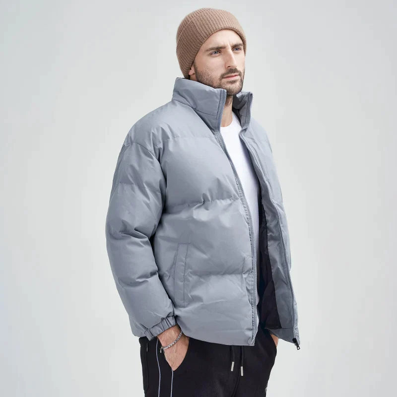 Jaqueta Puffer Parka Masculina Montevie