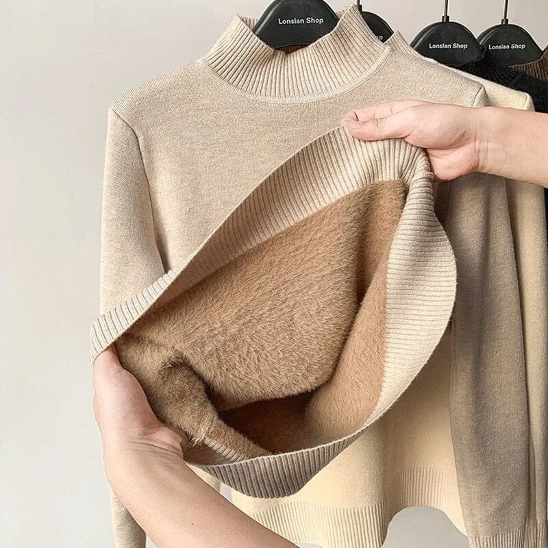 Suéter Peluciado Feminino Lã Montevie