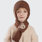 Gorro e Cachecol Infantil de Inverno Montevie