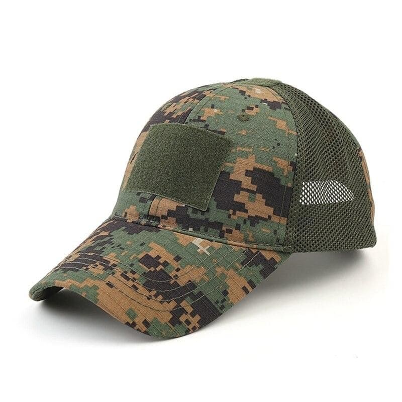 Boné Militar Velcro para Patch Montevie