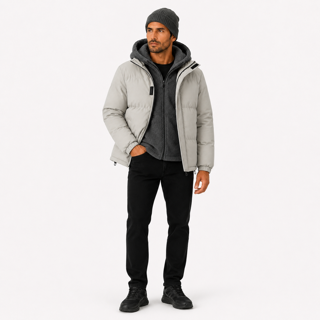 Jaqueta 2 em 1 Masculina Impermeável Fleece Winter Montevie