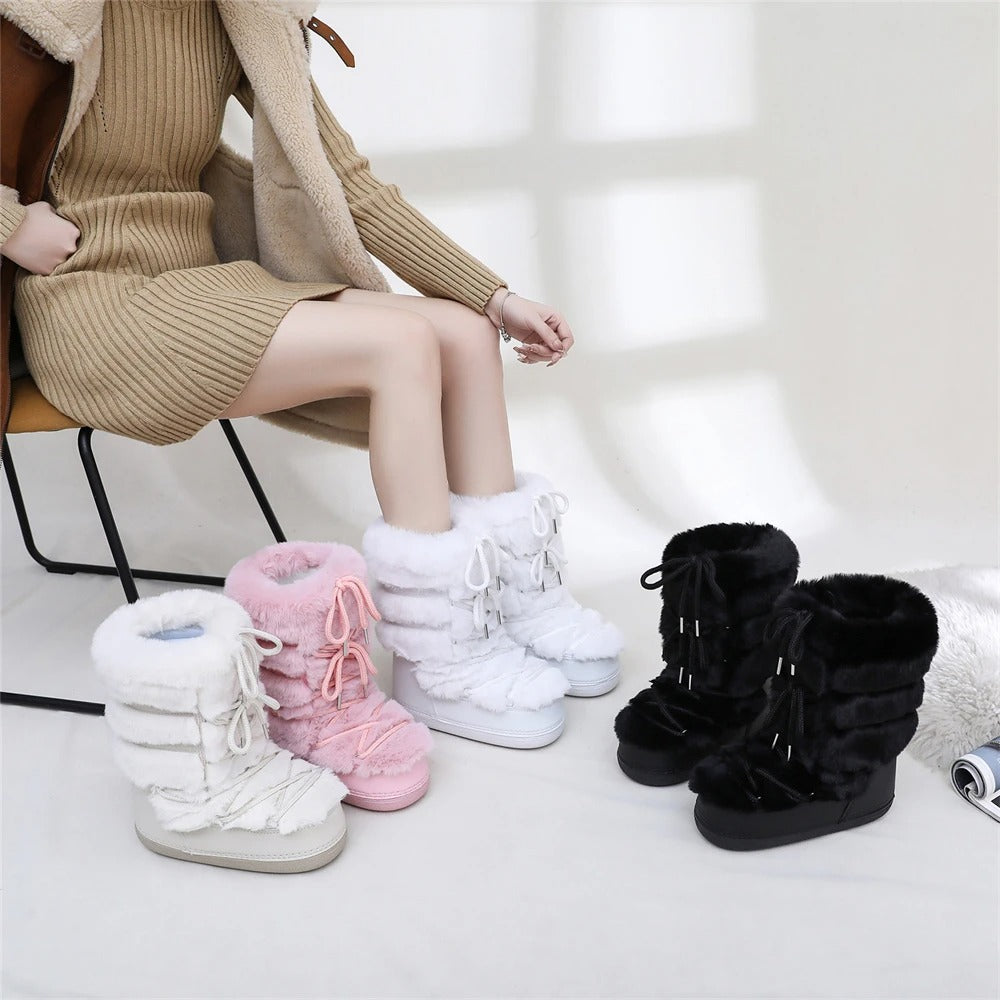Bota Feminina Snow para Neve Montevie