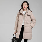 Jaqueta Feminina Parka Alongada Montevie