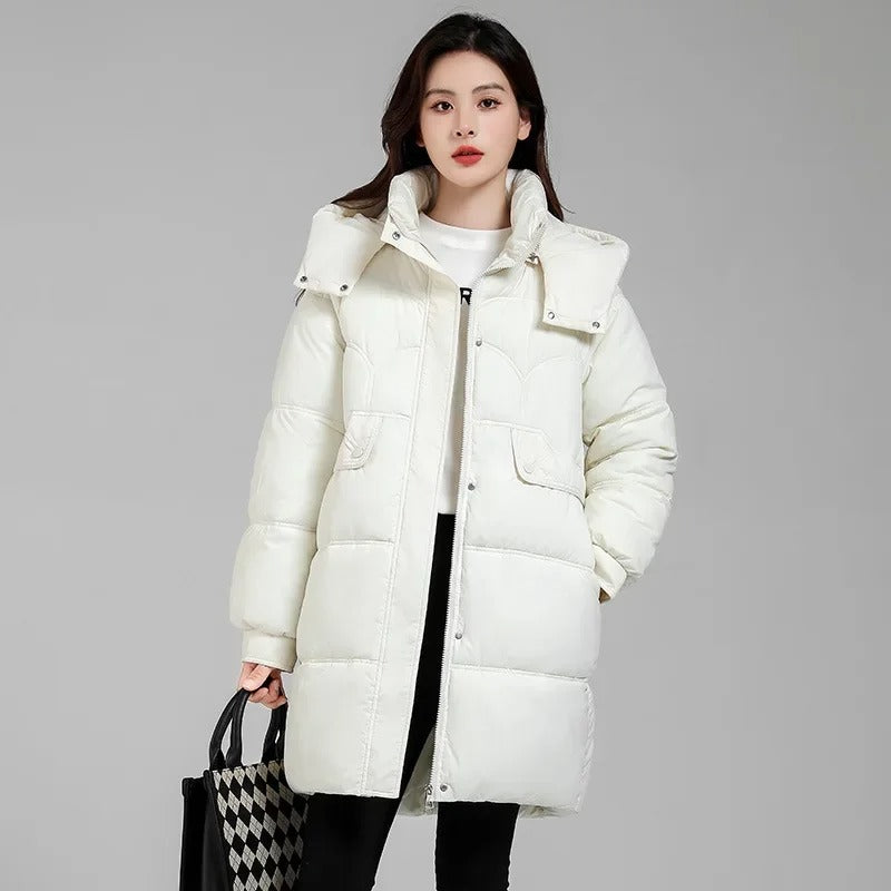 Jaqueta Feminina Parka Alongada Montevie