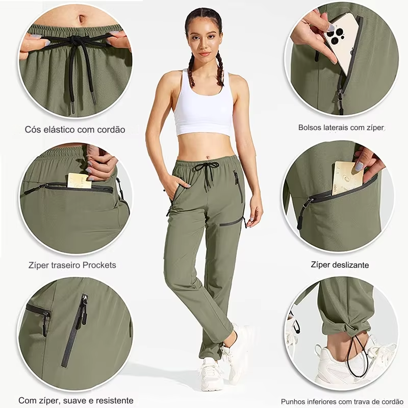 Calça Feminina Trail Impermeável